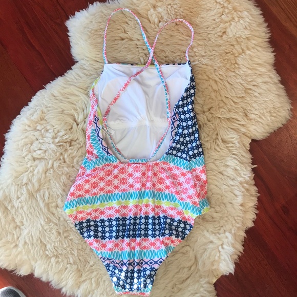 NEW Playful Anthro One Piece Bathing Suit - Picture 4 of 7